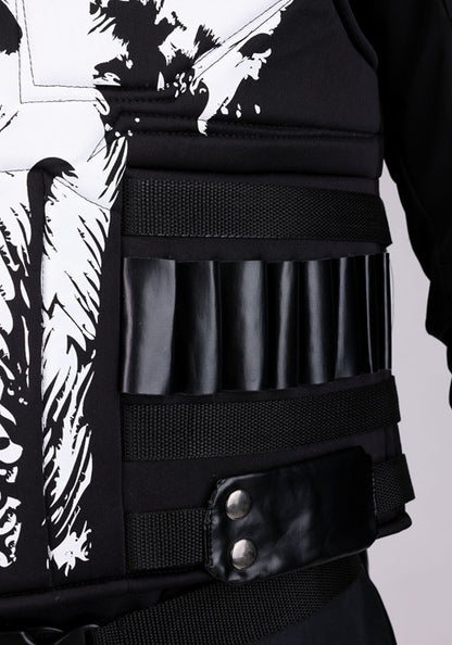 Plus Size Marvel Deluxe Punisher Costume for Men - US 2156