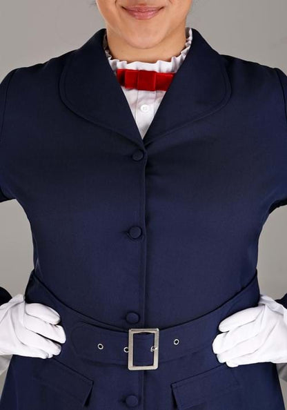 Women's Plus Size Mary Poppins Costume - US 4867