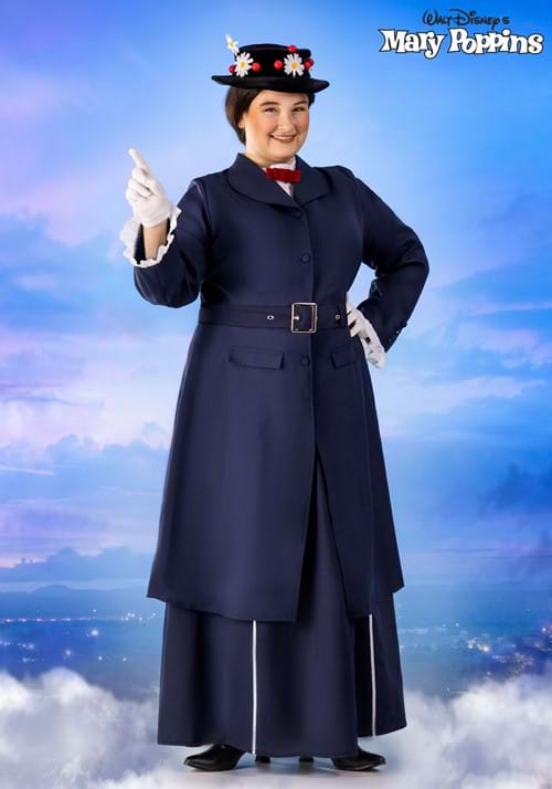 Women's Plus Size Mary Poppins Costume - US 4867
