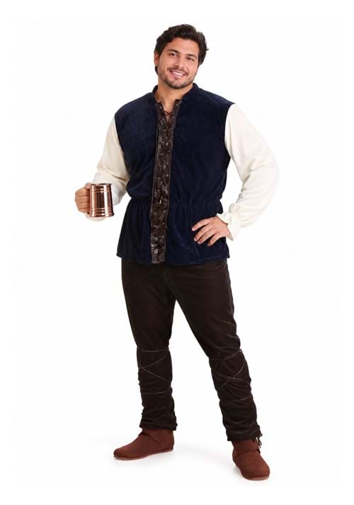 Plus Size Medieval Tavern Man Costume - US 0614