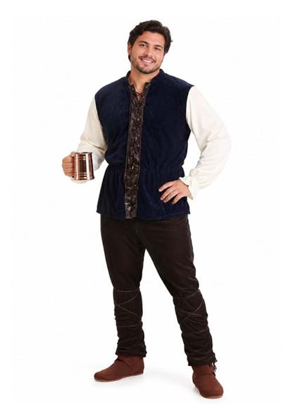 Plus Size Medieval Tavern Man Costume - US 0614