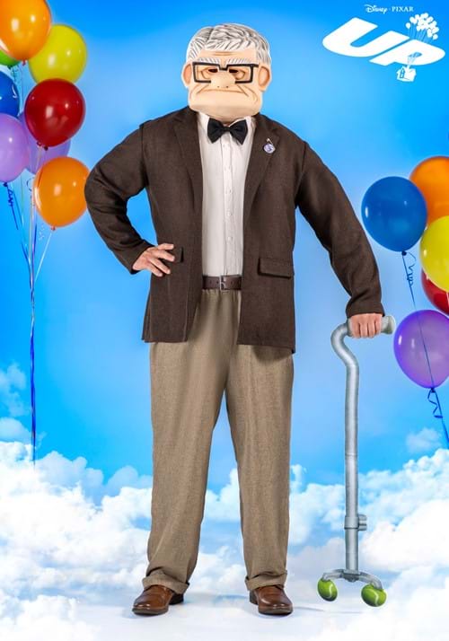 Plus Size Carl Disney UP Costume for Men - US 8744