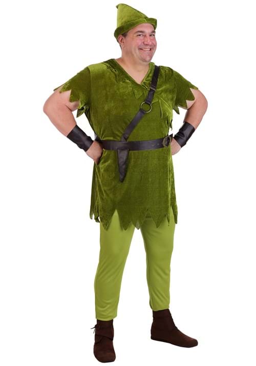 Plus Size Men's Storybook Peter Pan Costume - US 9827