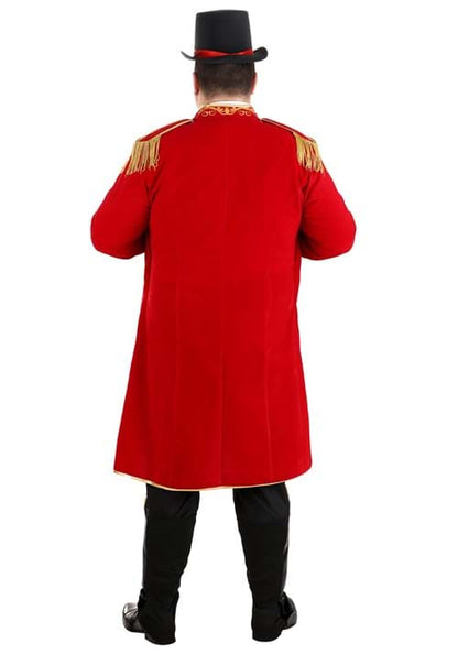 Plus Size Dashing Ringmaster Men's Costume - US 0819