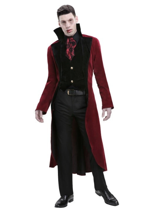 Men's Plus Size Dreadful Vampire Costume - US 2158