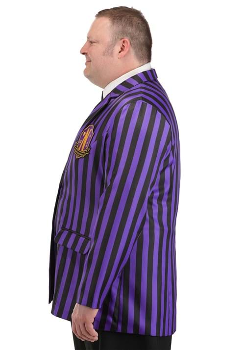 Plus Size Nevermore Academy Wednesday Costume Blazer for Men - US 4003