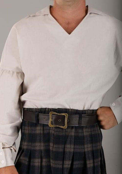 Plus Time Traveling Scottish Highland Costume for Men - US 2248