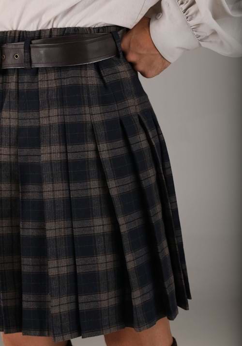 Plus Time Traveling Scottish Highland Costume for Men - US 2248