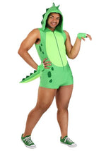 Plus Size Sexy Dino Romper Men's Costume - US 1003