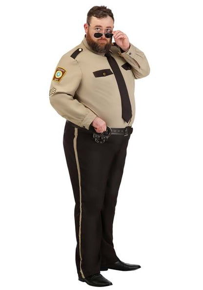 Men's Plus Size Sheriff Costume - US 3722