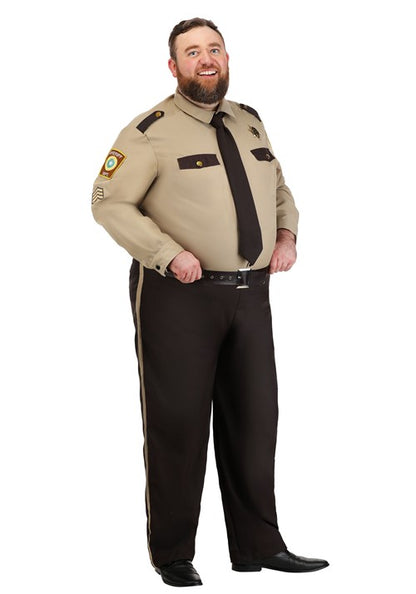 Men's Plus Size Sheriff Costume - US 3722