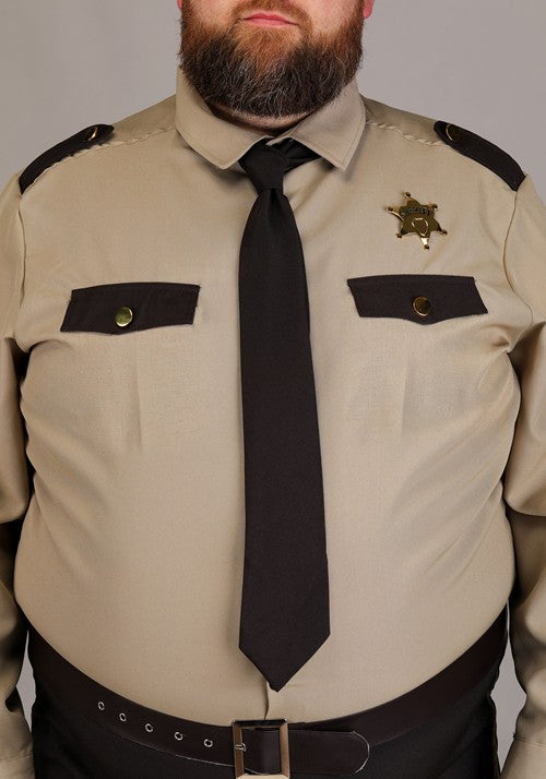 Men's Plus Size Sheriff Costume - US 3722