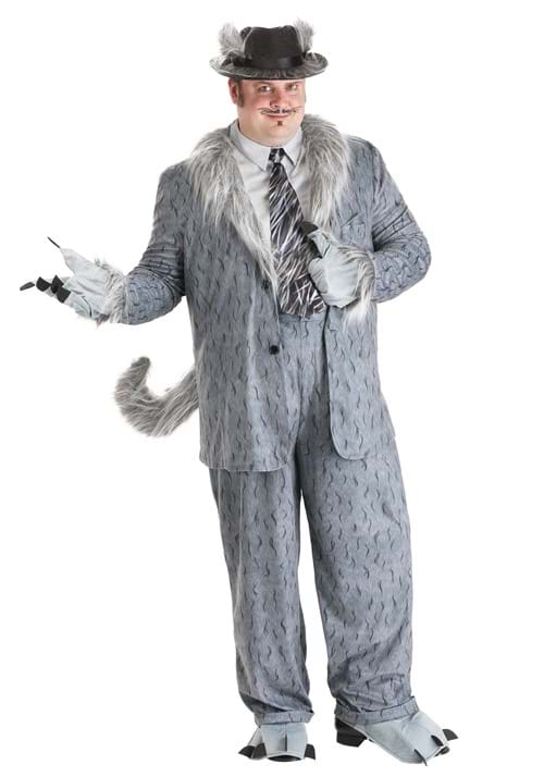 Plus Size Woodsy Bad Wolf Costume for Men - US 3913