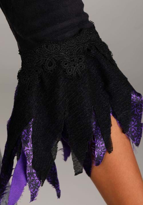 Women's Plus Size Midnight Purple Witch Costume - US 5744