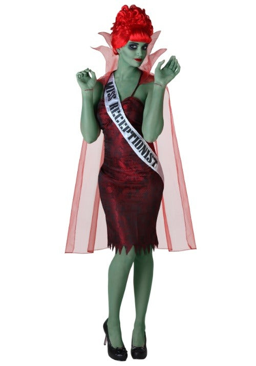 Plus Size Miss Dead Receptionist Women's Costume Dress - US 5227
