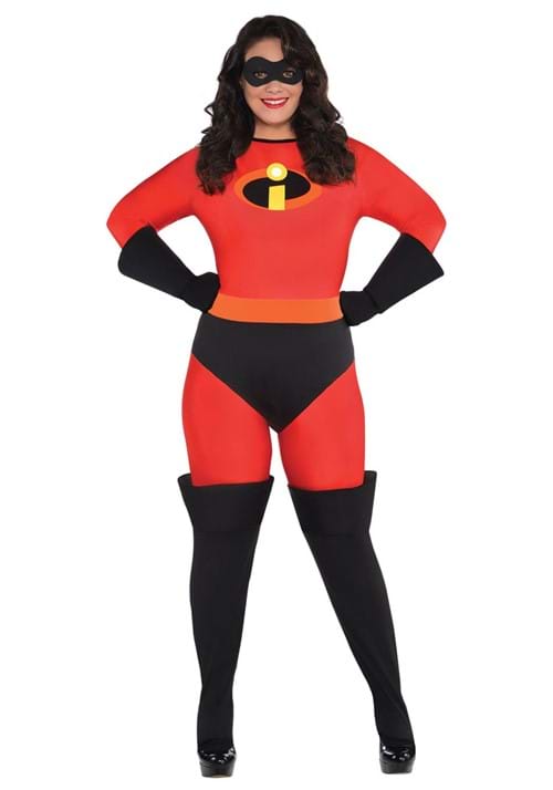 Plus Size Mrs. Incredible Women's Costume - US 9176
