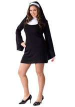 Plus Size Naughty Nun Costume for Women - US 4376