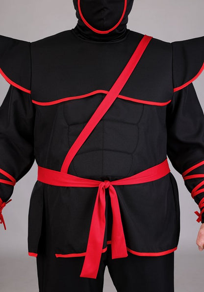 Plus Size Netherworld Ninja Men's Costume - US 1396