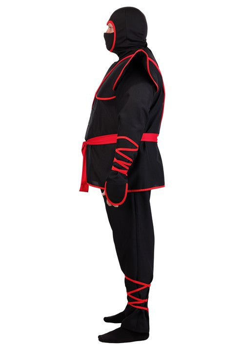 Plus Size Netherworld Ninja Men's Costume - US 1396