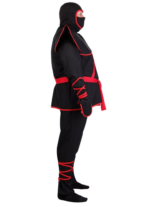 Plus Size Netherworld Ninja Men's Costume - US 1396