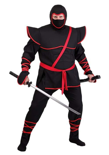 Plus Size Netherworld Ninja Men's Costume - US 1396