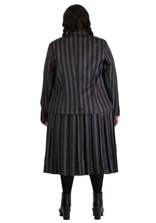 Plus Size Deluxe Nevermore Academy Wednesday Women's Costume - US 7493