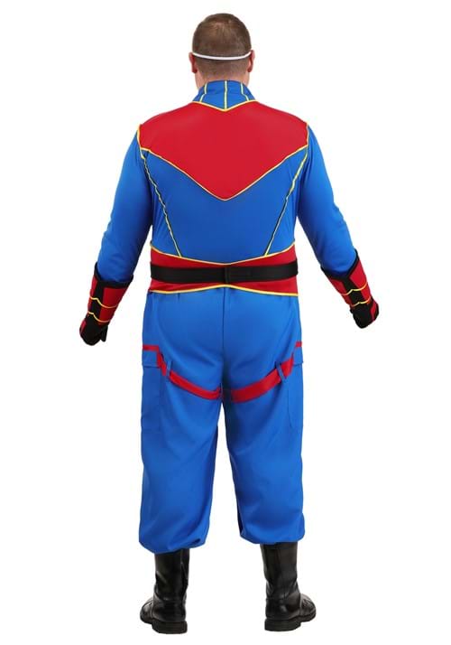 Plus Size Nickelodeon Henry Danger Captain Man Costume for Men - US 5513