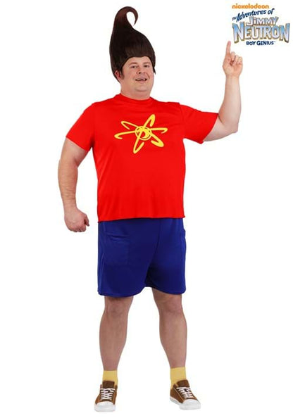 Plus Size Nickelodeon Jimmy Neutron Costume for Men - US 4888