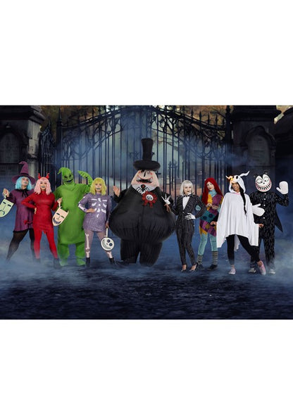 Plus Size Nightmare Before Christmas Scary Teddy Costume for Adults - US 8972