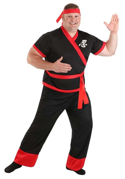 Plus Size Ninja Costume - US 6365