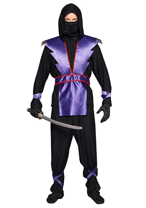 Plus Size Ninja Master Blue Armor Costume for Men - US 0392