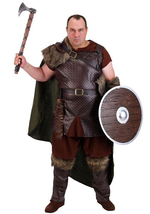 Plus Size Men's Nordic Viking Costume - US 6826