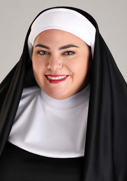 Plus Size Traditional Nun Costume for Women - US 6010