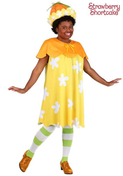 Plus Size Orange Blossom Strawberry Shortcake Costume for Women - US 6890