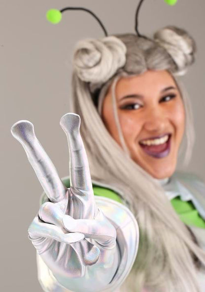 Plus Size Outer Space Alien Costume for Women - US 8763