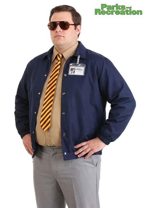 Men's Plus Size Parks and Recreation Burt Macklin Costume - US 8597