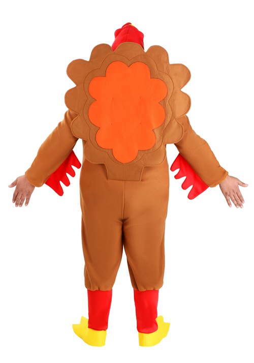 Plus Size Perky Turkey Costume for Adults - US 9348