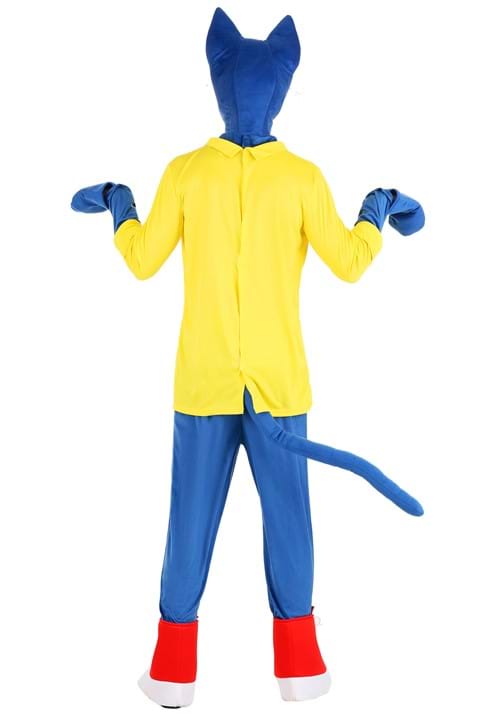 Plus Size Pete the Cat Costume for Adults - US 4884