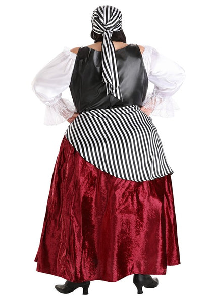 Plus Size Deluxe Pirate Wench Costume - US 7789