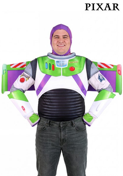 Plus Size Pixar Buzz Lightyear Costume Kit - US 7371