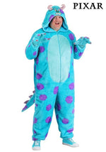 Plus Size Pixar Sulley Costume Onesie for Adults - US 6662