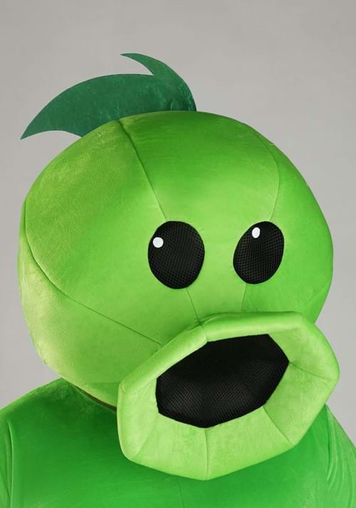 Adult Plus Size Plants Vs Zombies Peashooter Costume - US 6751