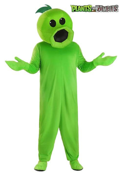 Adult Plus Size Plants Vs Zombies Peashooter Costume - US 6751