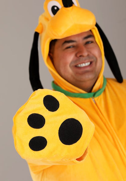 Plus Size Disney Pluto Costume for Men - US 2852