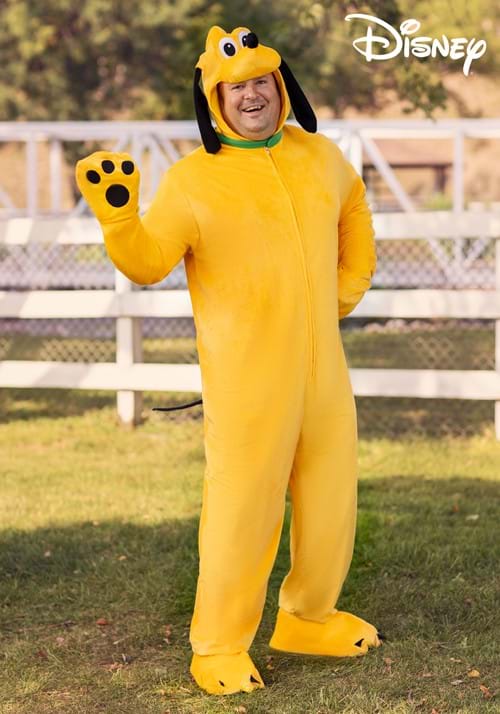Plus Size Disney Pluto Costume for Men - US 2852