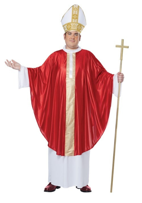 Plus Size Pope Costume - US 5395