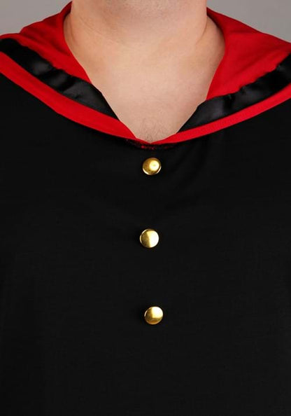Plus Size Popeye Costume Kit for Men - US 2085