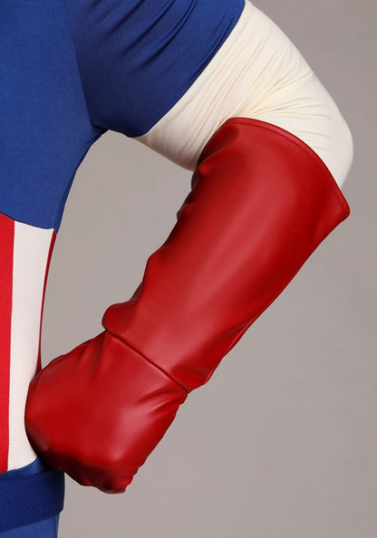 Men's Plus Size Premium Captain America Costume - US 5123