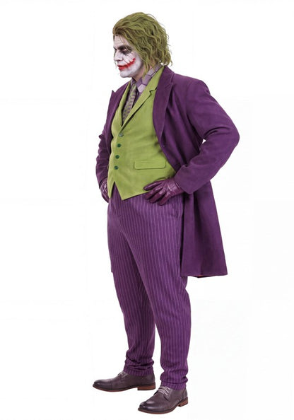 Plus Size Premium Dark Knight Joker Costume for Men - US 6943