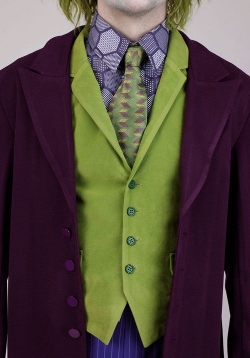 Plus Size Premium Dark Knight Joker Costume for Men - US 6943